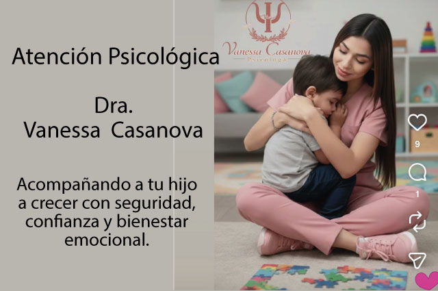 Dra. Vanessa Casanova - Psicologa